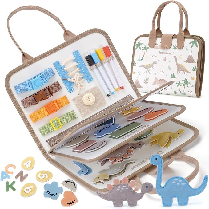Toddler Busy Board Sensory Preschool Educational Toy For Kids