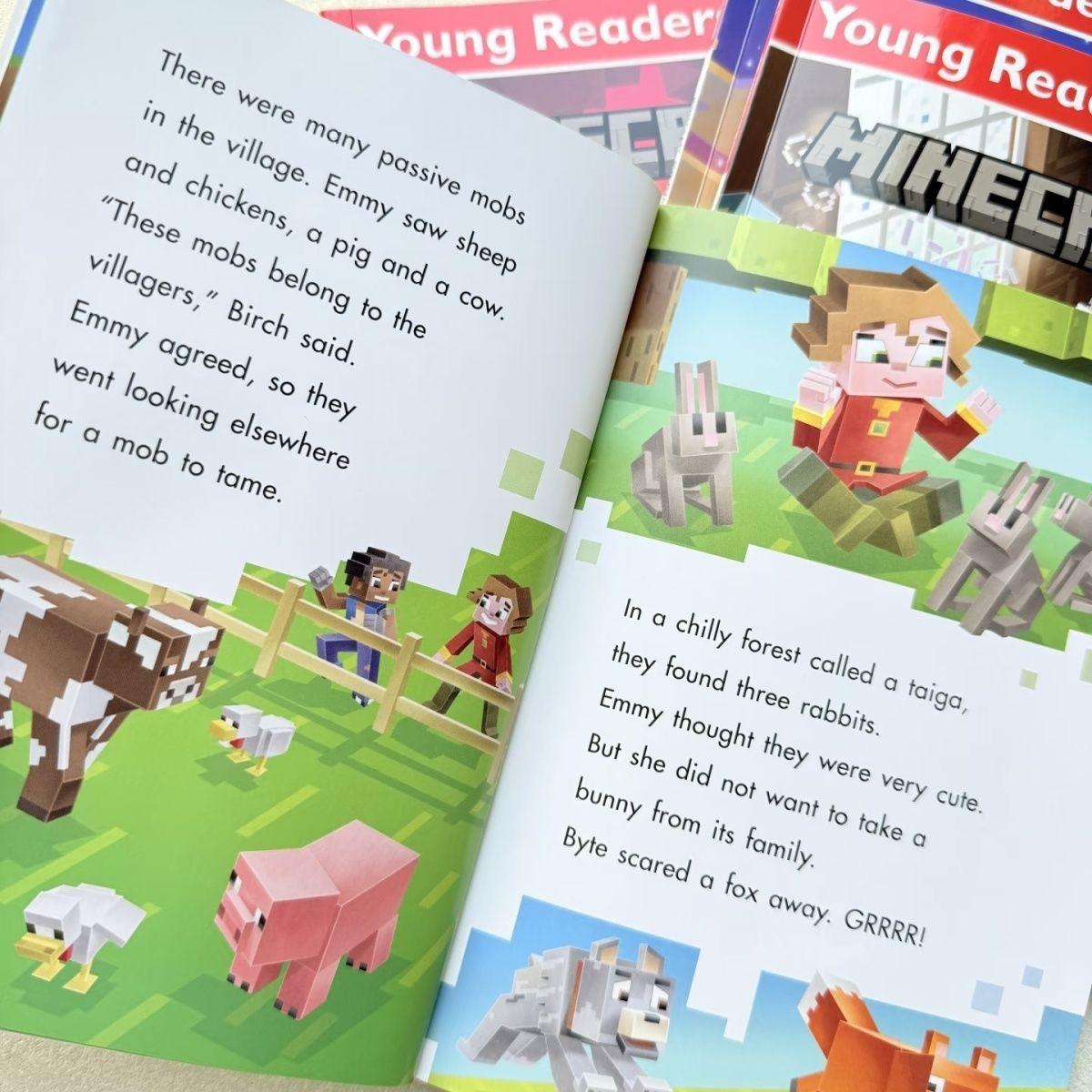 Young Readers Level 2 Minecraft 6 Books Set | Soft Cover | 4+