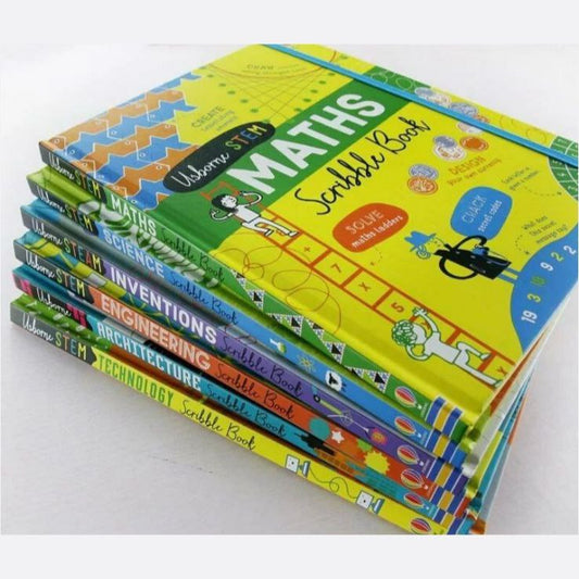Usborne Stem Scribble Book For Kids