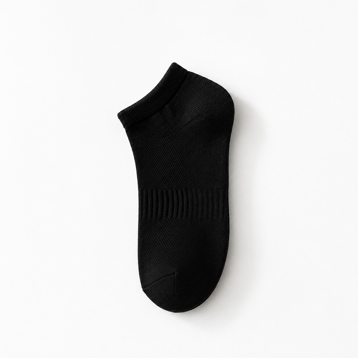 Cotton Ankle Socks 1 pair – Black & White | Size 36–41