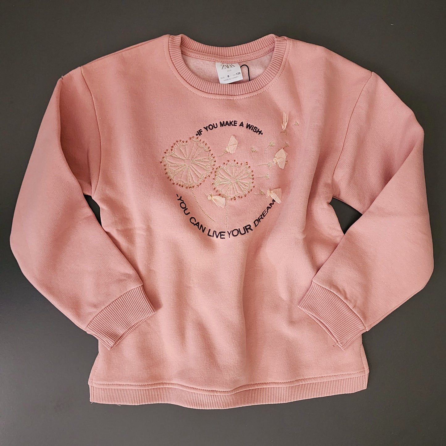 Warm Winter Fleece Sweater 8y