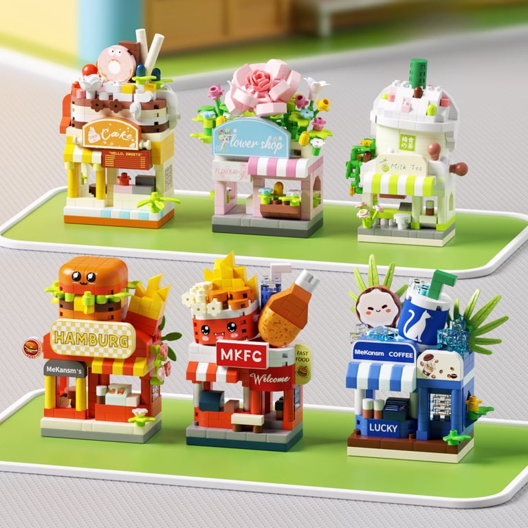 Mini Dream Store  Building Blocks Set Collection | 8+