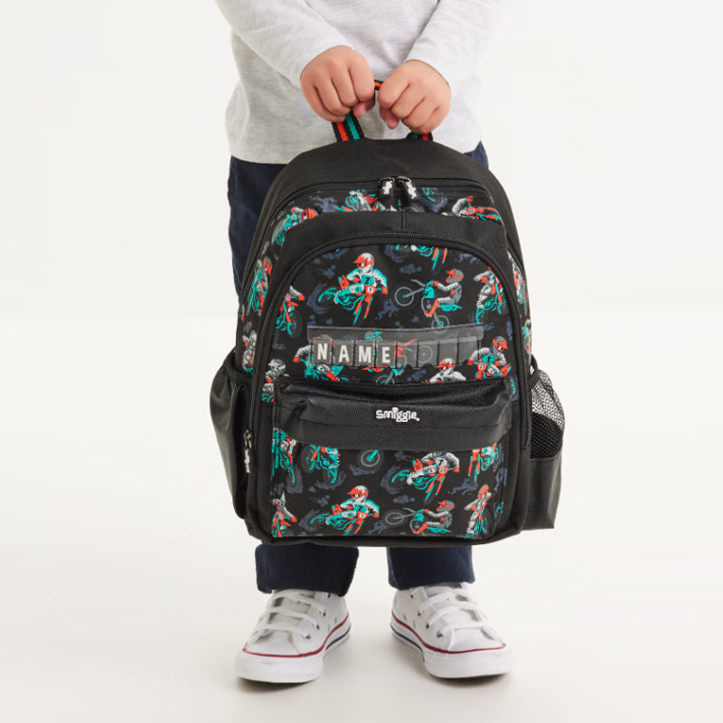 Smiggle Backpack Motorcycle | KG1-KG3 | 36cm