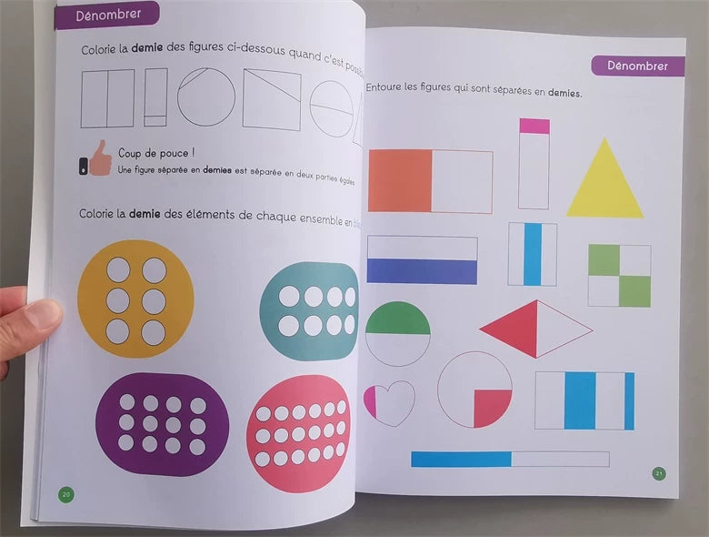 Mon Cahier D'exercices - Educational French Book | Soft Cover | 5+
