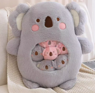 Stuffed Pillow Animal Design Toy Removable Minis