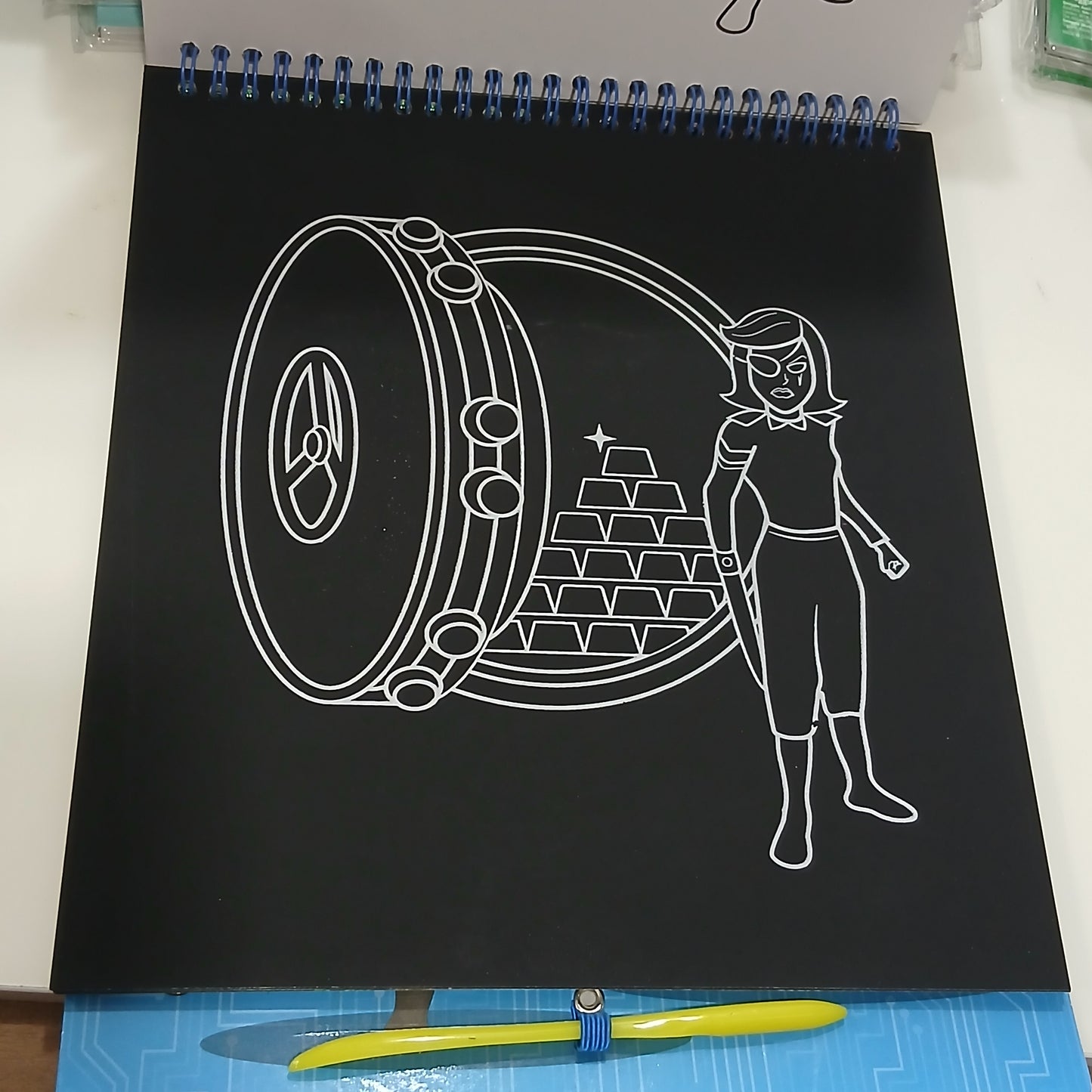Smiggle By Me! Secret Agents - Scratch Book | 20 Pages | 5+