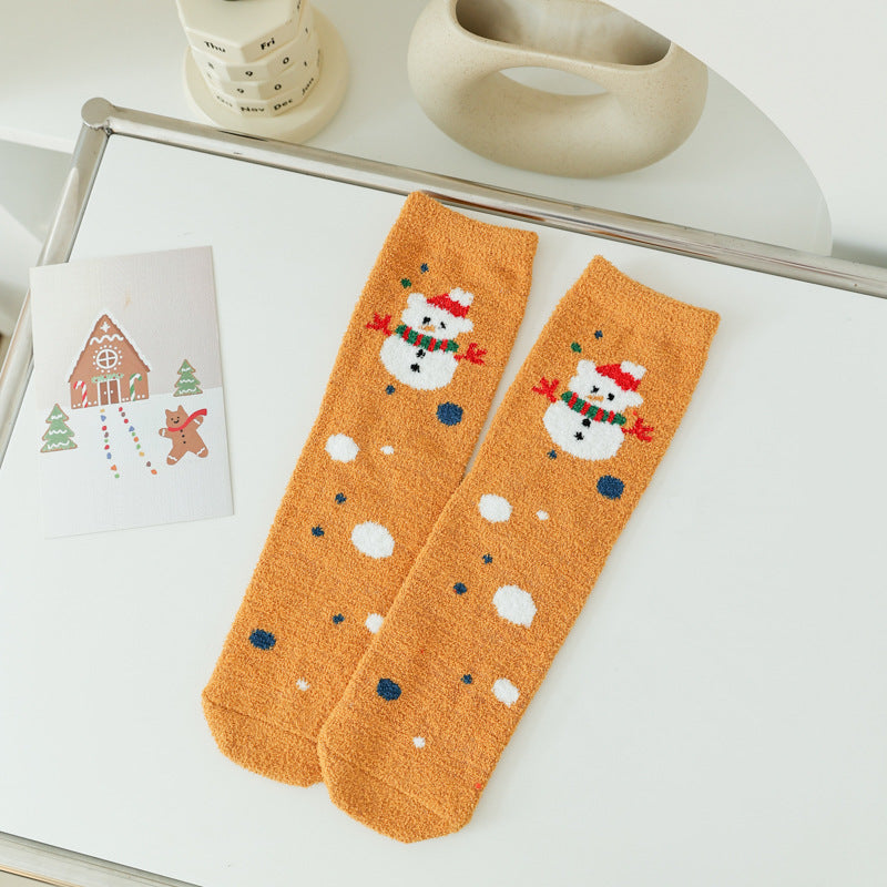 Christmas Cozy Warm Socks Size 35-39