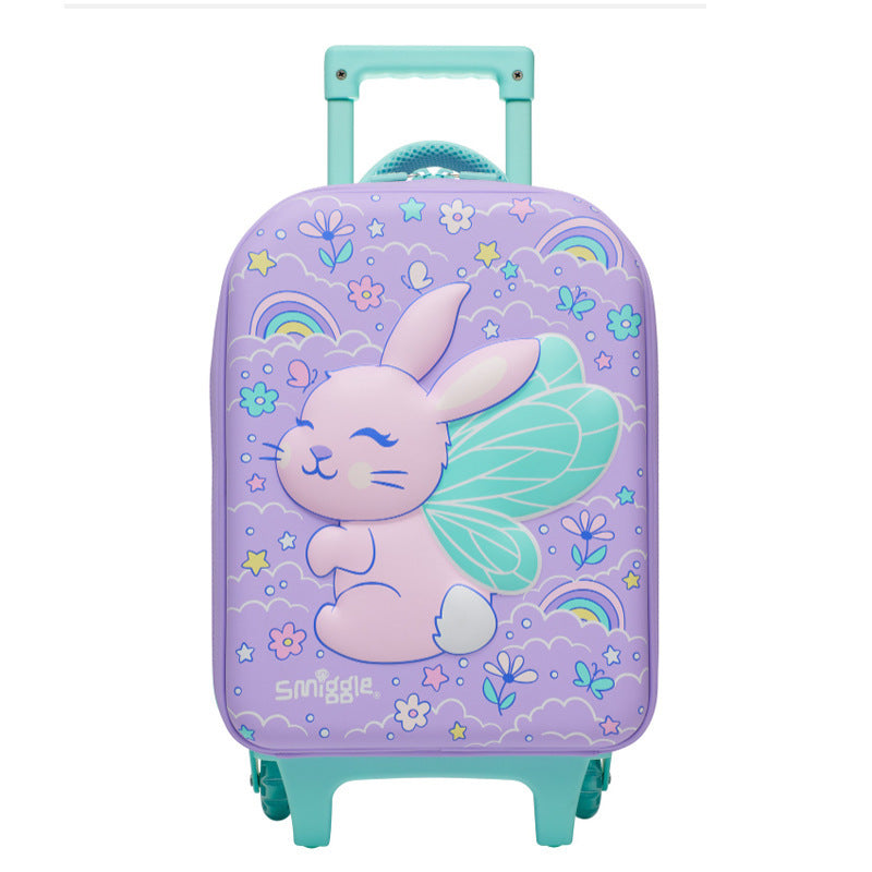 Smiggle Trolley Bag | Hardtop | Rabbit | 45cm