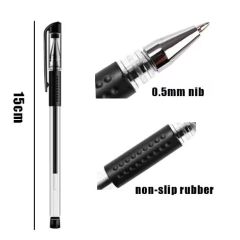 Deli Gel Pen Black Ink