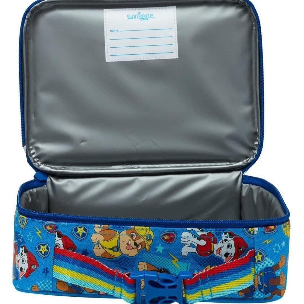Smiggle Lunch Bag - Paw Patrol | 25.5×19.5×8cm