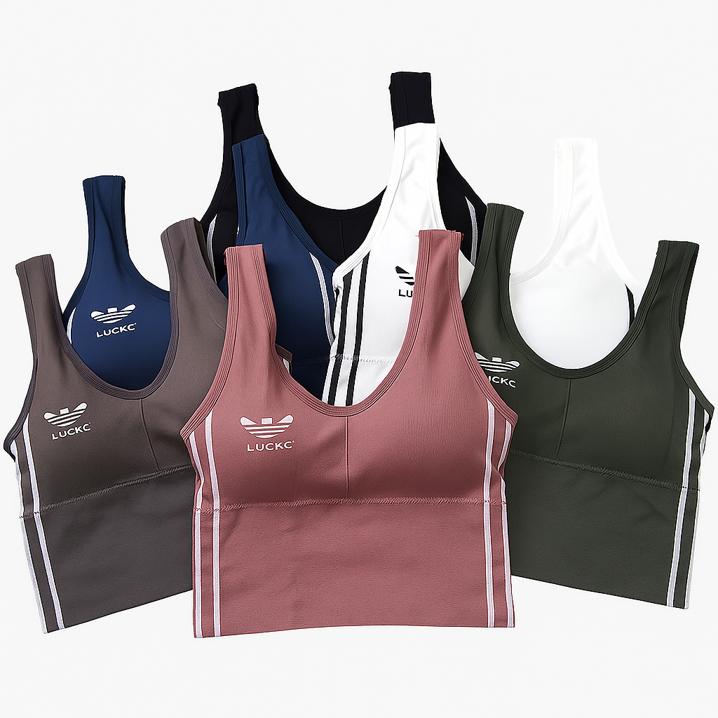 Sport Bra  With Pads Lucky Yoga Gym Wear Workout Size S