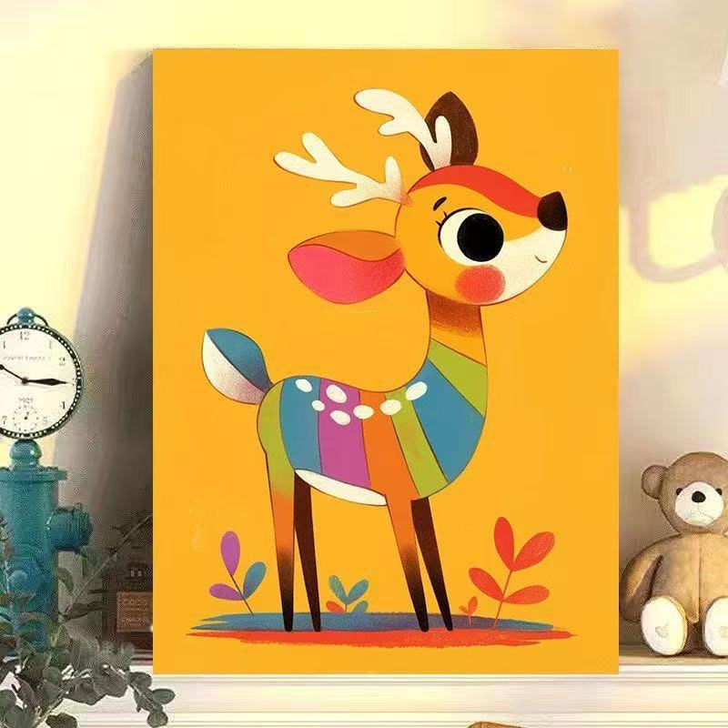 DIY Paint by Numbers Canvas Kit – 40 × 50 cm