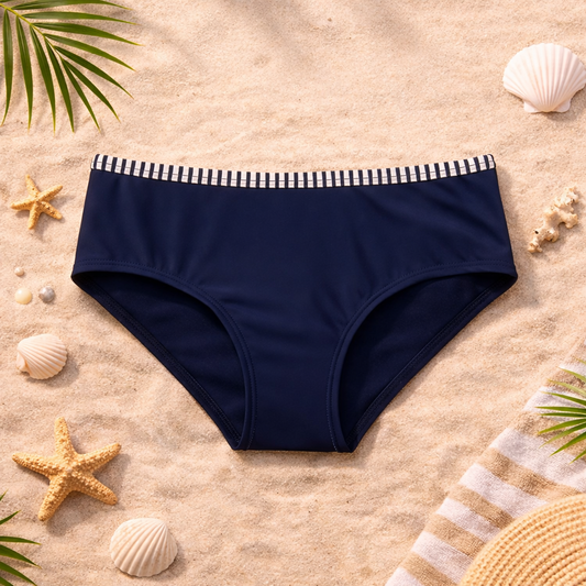 Girls Swimwear Panty  – Navy | Size 2–3Y