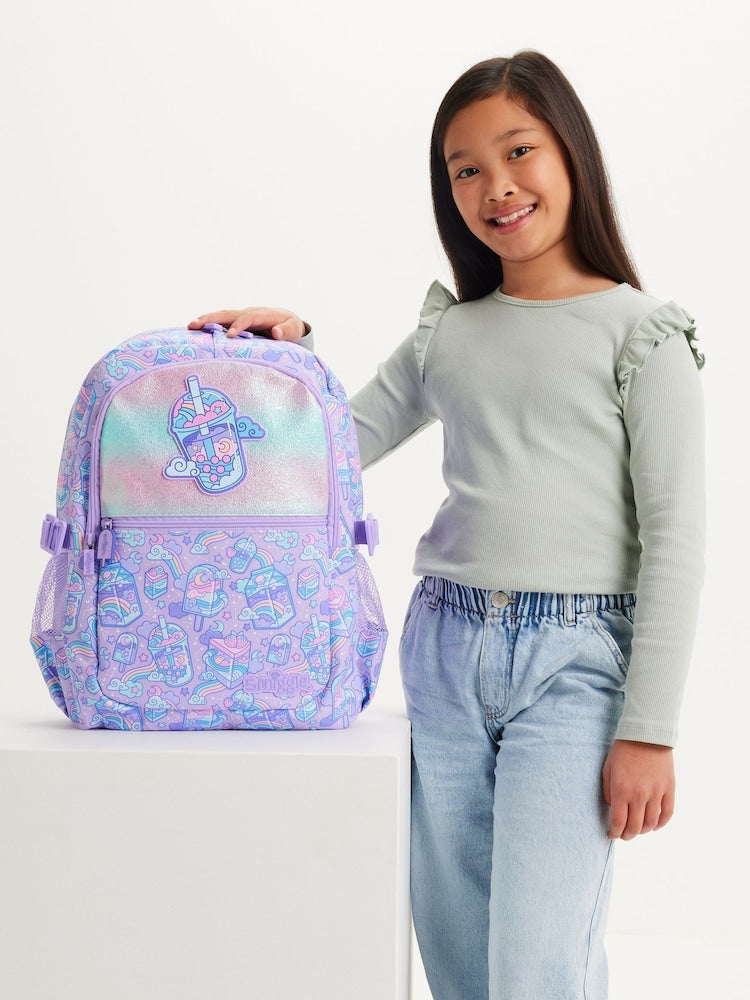 Smiggle Sweet Rainbow Backpack | (G1–G3) | 42 cm