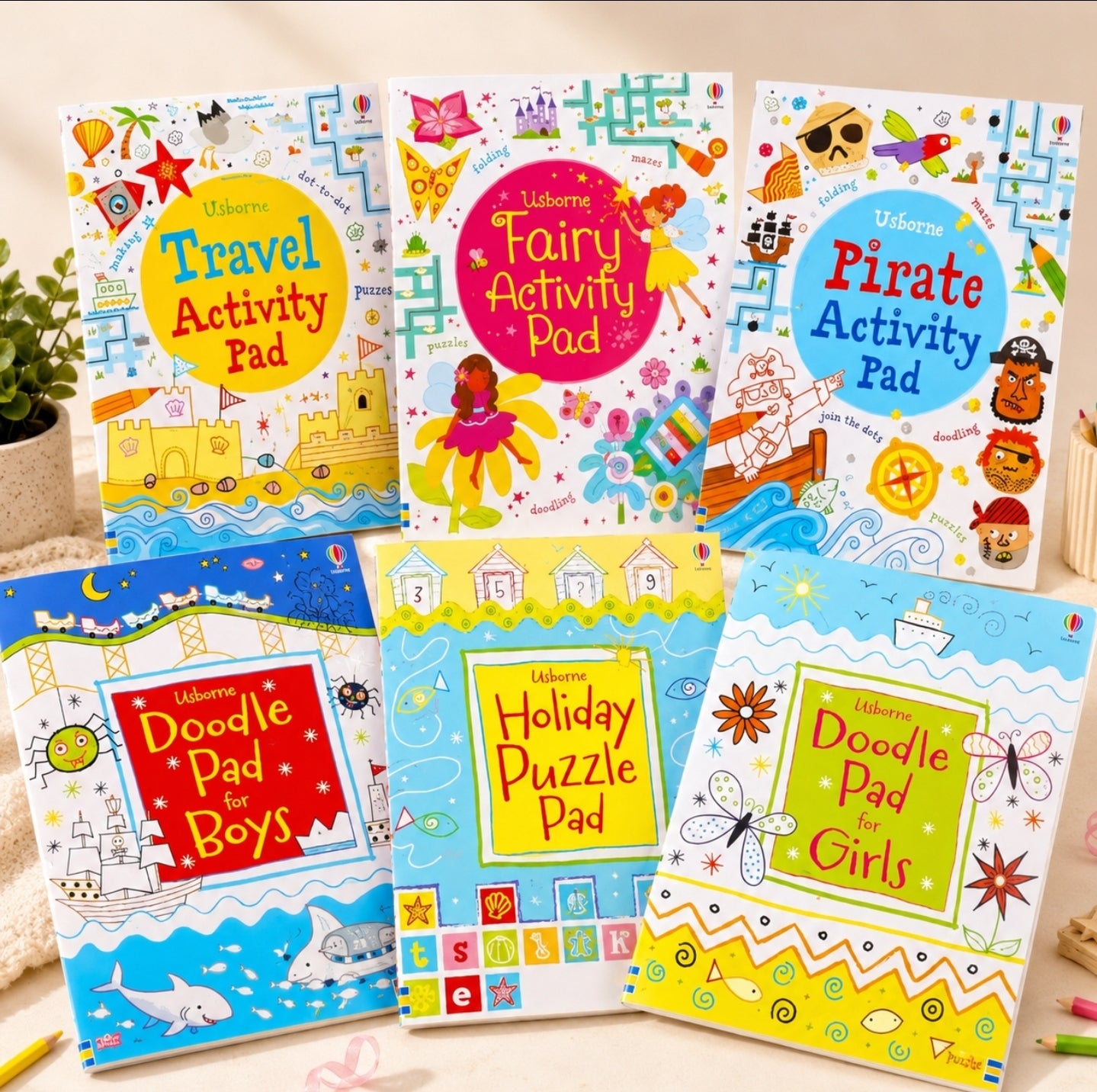 Usborne Activity Pad | Soft Cover | 3+