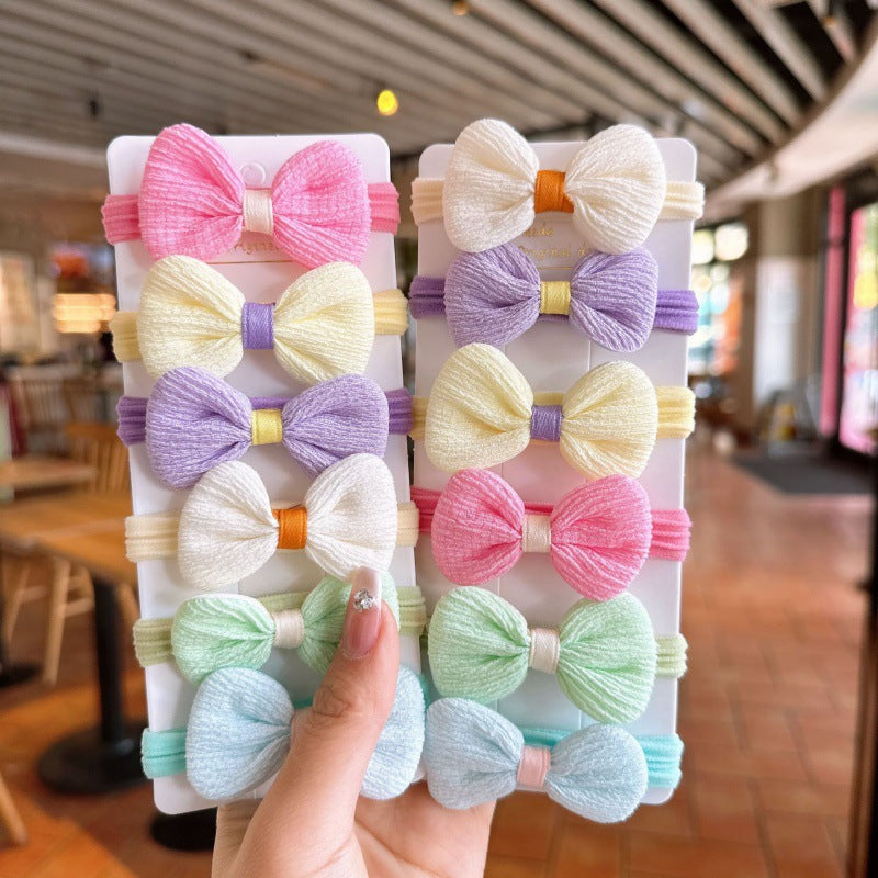 Hair Tie For Kids Large Size Pack Of 6 Pcs