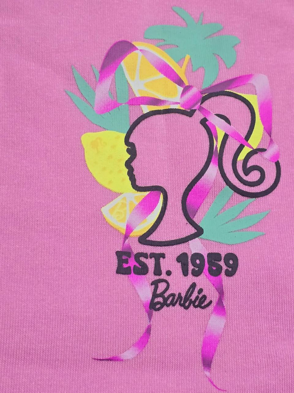 Sweater With Fleece For Girls Barbie Design Size L