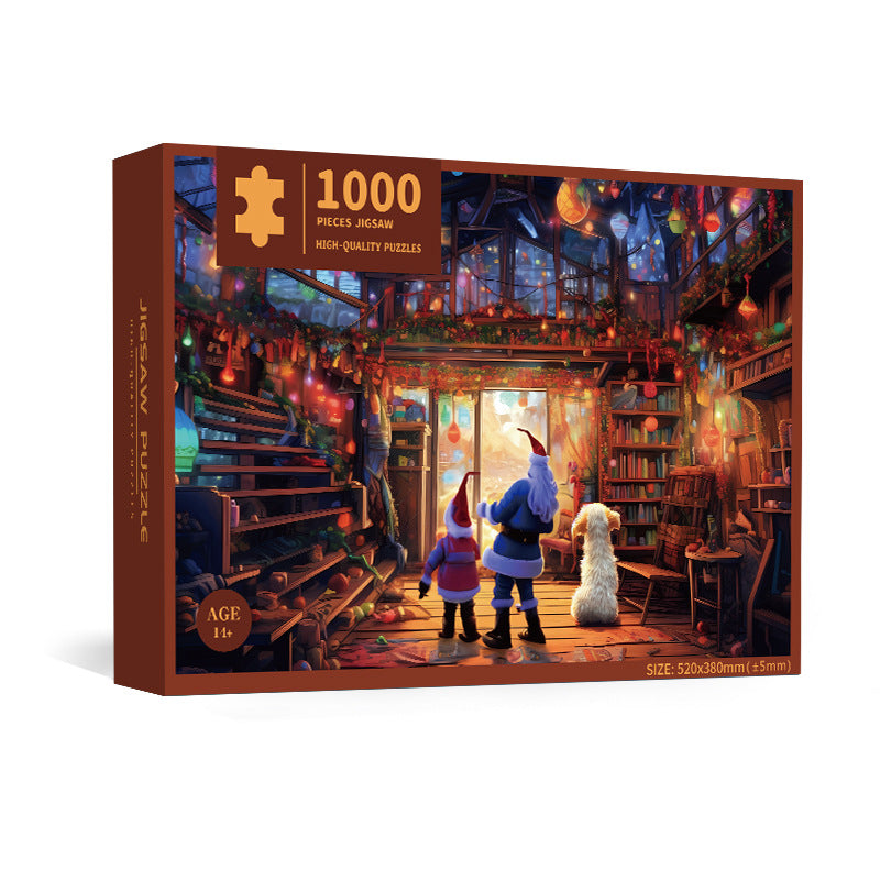 Christmas Jigsaw Puzzle Collection – 500 & 1000 Pieces | Festive Holiday Designs