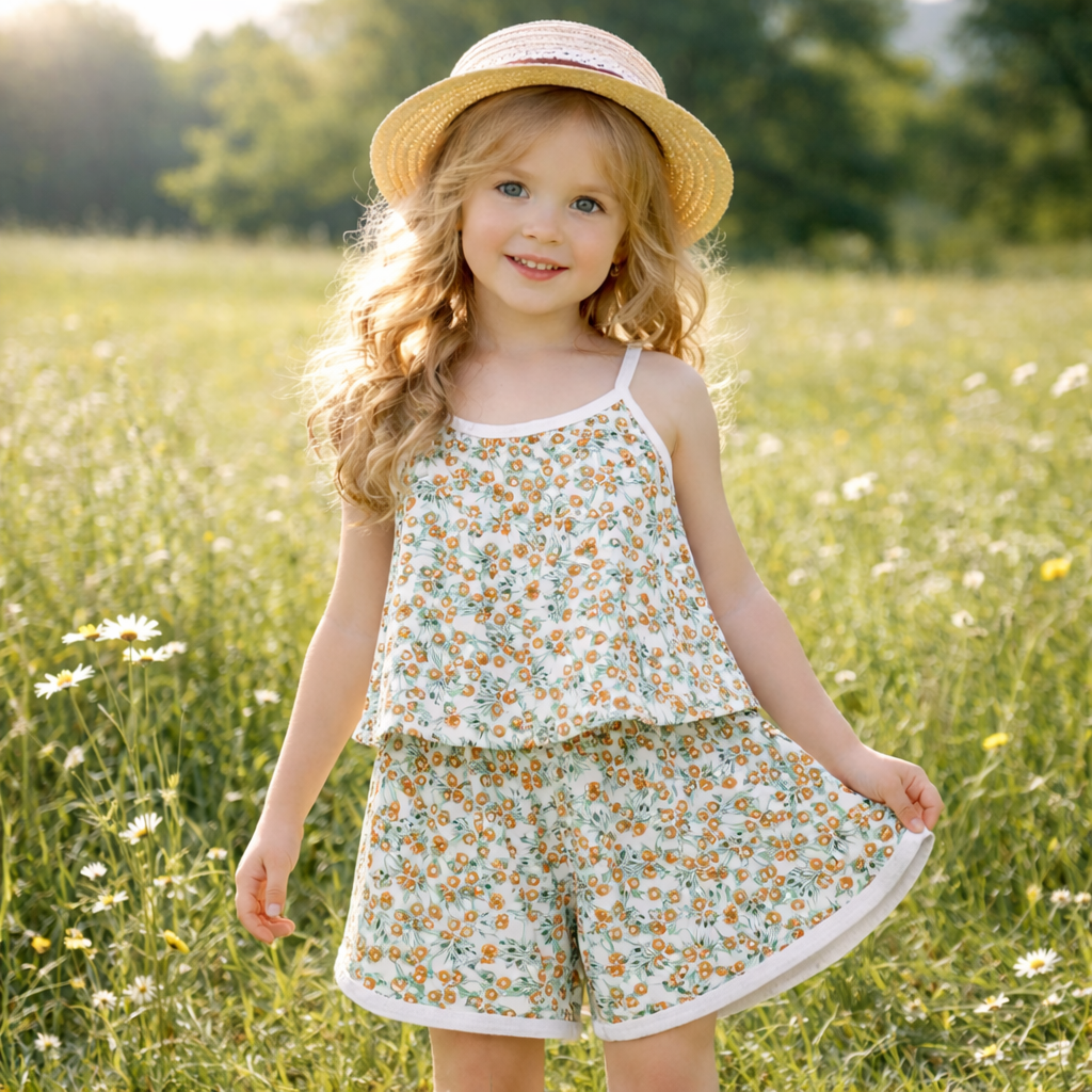 Pyjama Cotton Olive  1-2y