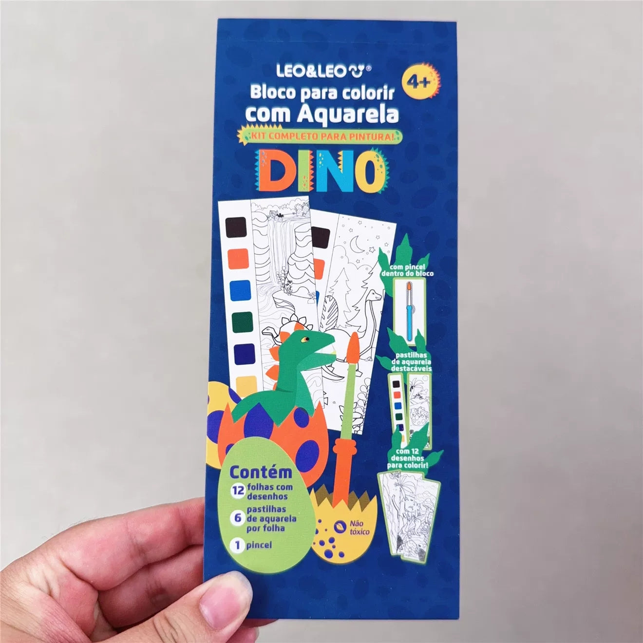 Dino Water Coloring Book | 4+