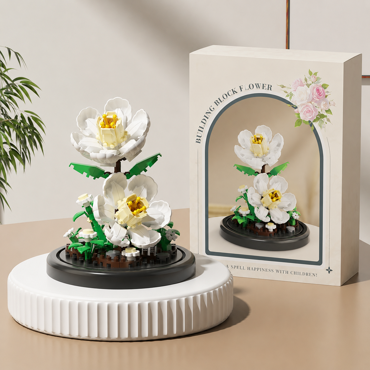 Building Block Flower Shade Collection | 8+