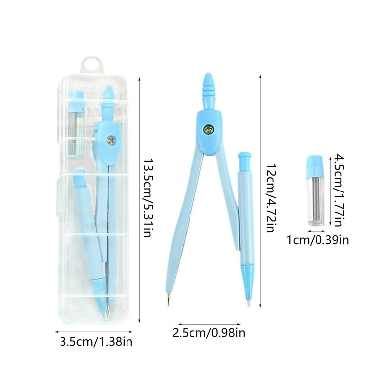 Colors Student Compass Set with Spare Leads