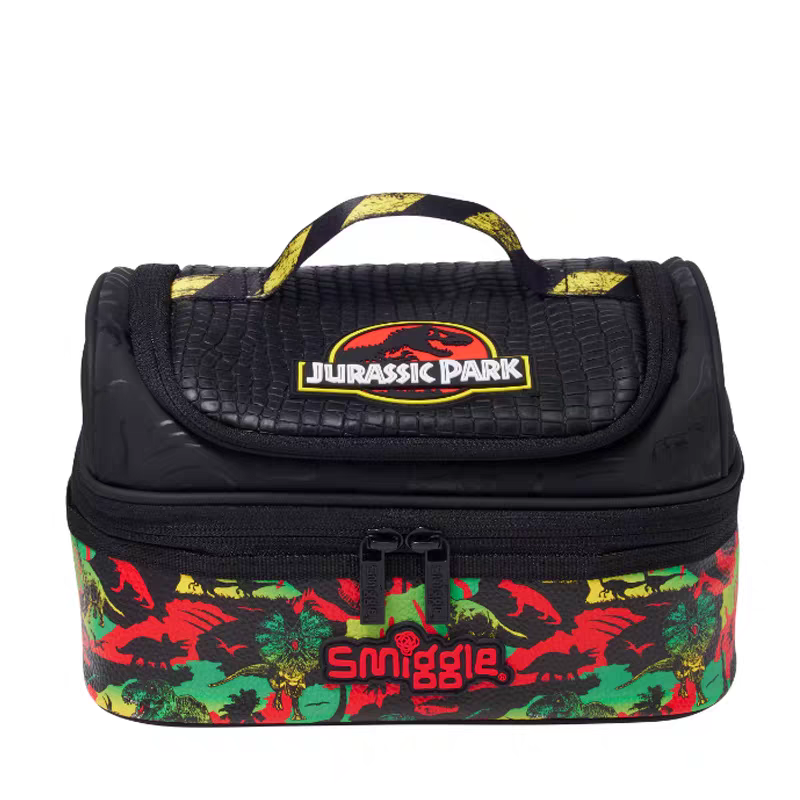 Smiggle Jurassic Park 3pcs Set Backpack 38cm Lunch box Lunch bag