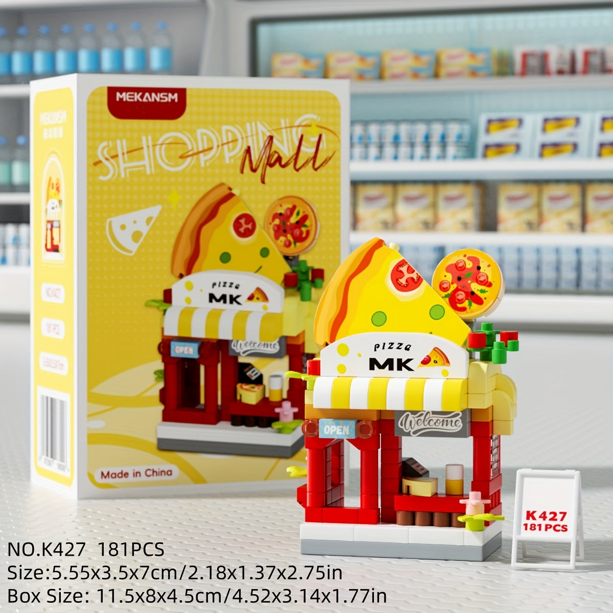 Mini Dream Store  Building Blocks Set Collection | 8+