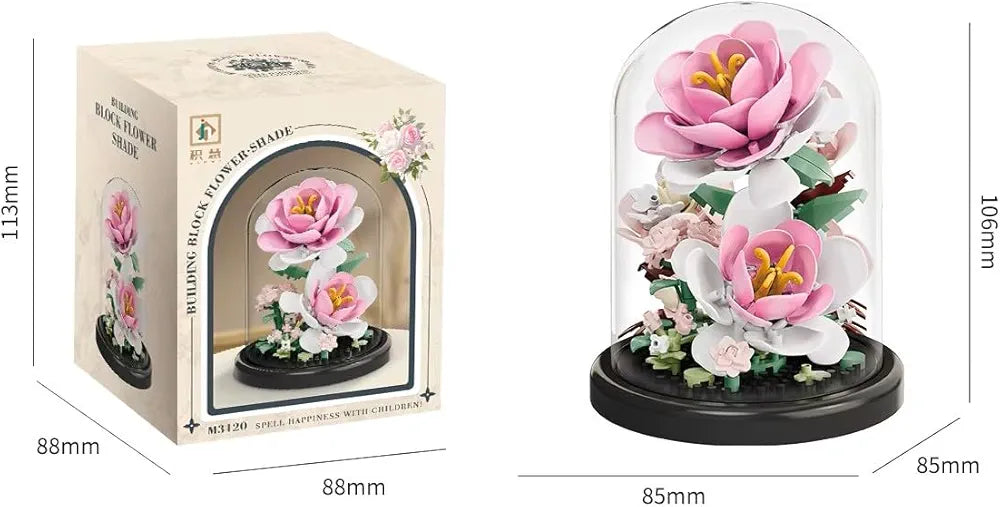 Building Block Flower Shade Collection | 8+
