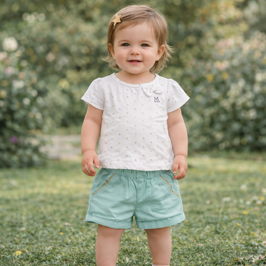 Girls Cotton Cool Club – Soft Summer Outfit (2y)