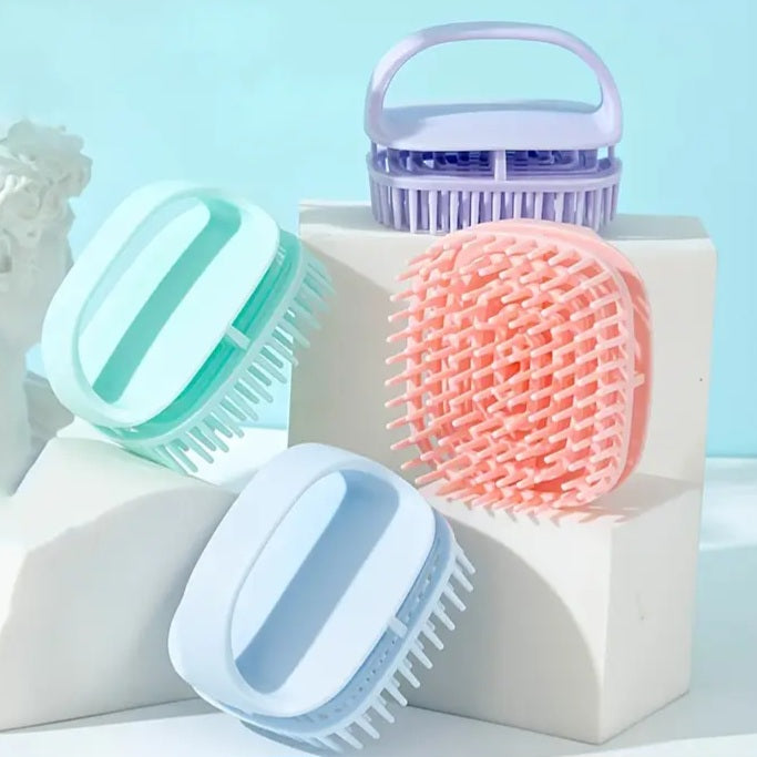 Silicone Scalp Massager Hair Brush