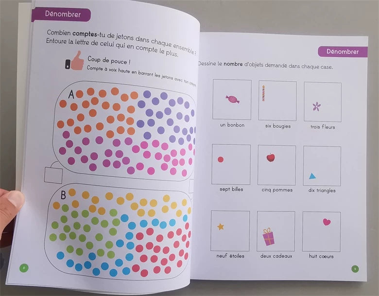 Mon Cahier D'exercices - Educational French Book | Soft Cover | 5+