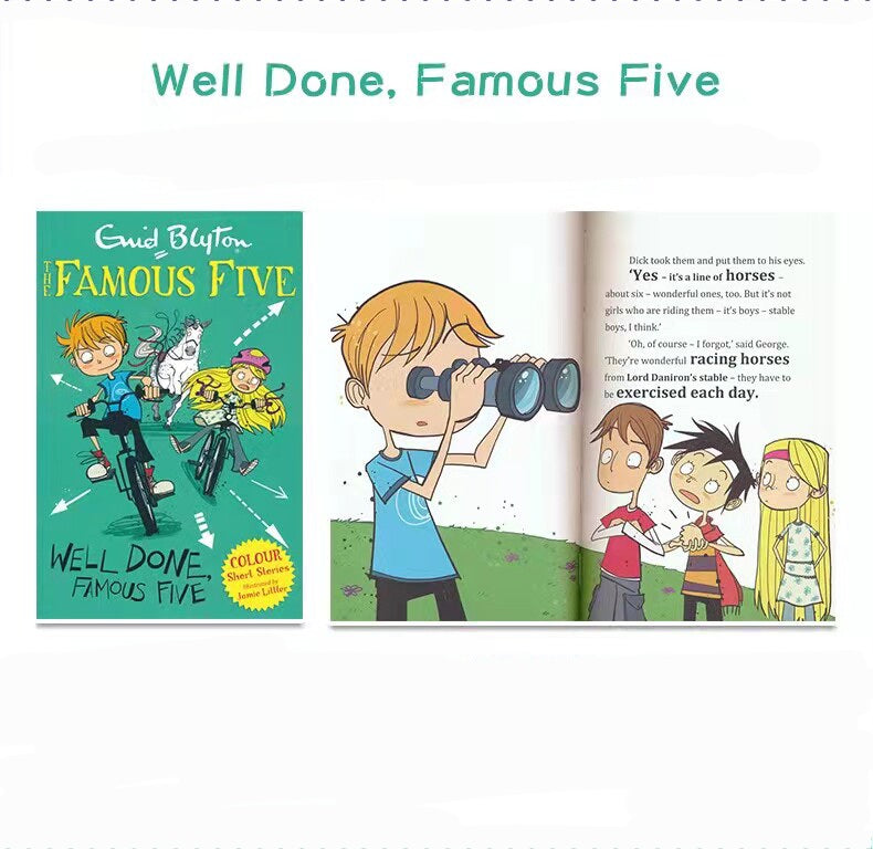 The Famous Five Adventures - Guid Blyton | 9 Books Set | Soft Cover | 7+