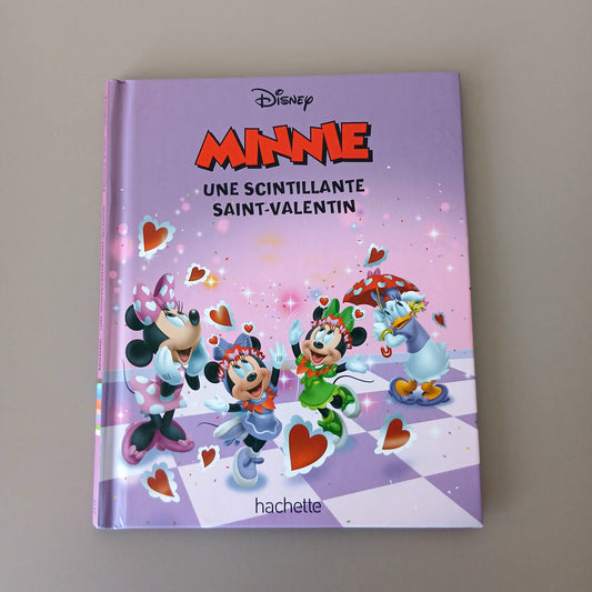Disney " Minnie " Une Scintillante Saint-Valentin - French Book | Hard Cover | 3+