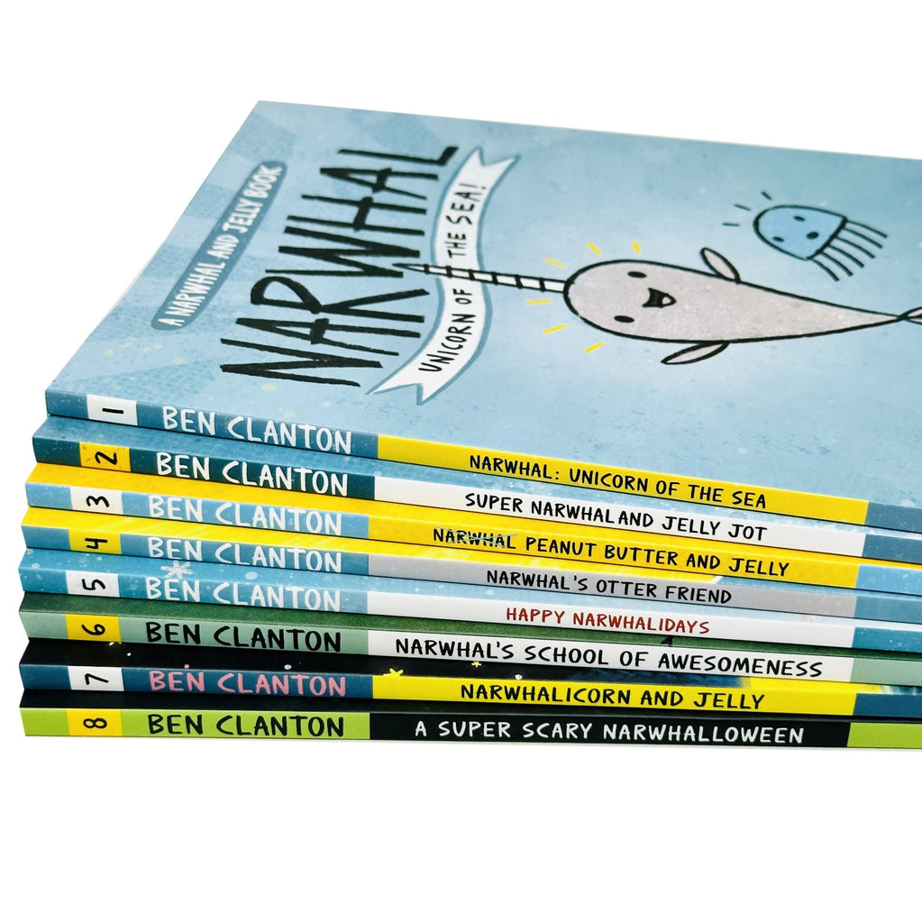 A Narwhal And Jelly - 8 Books Set | Soft Cover