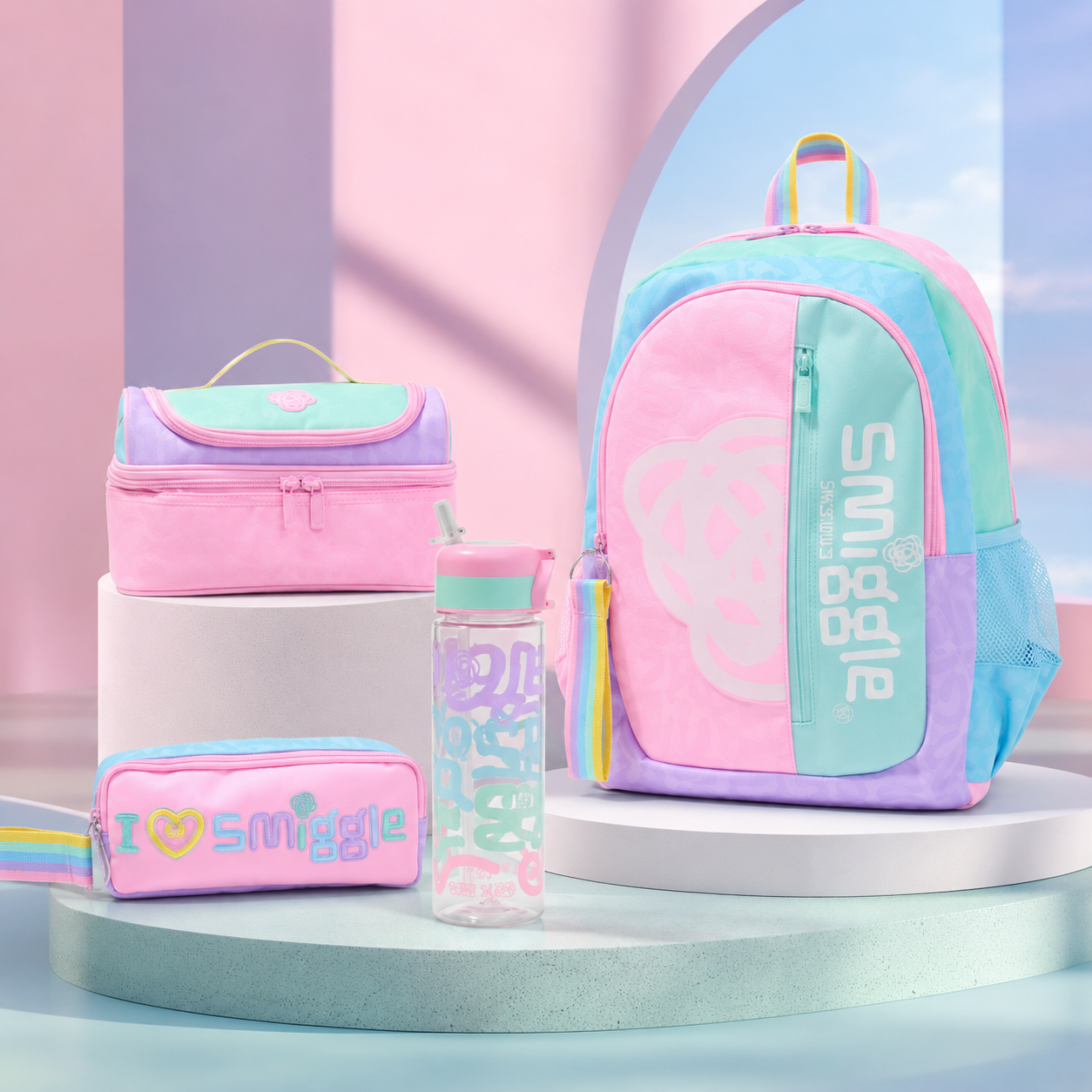 Smiggle Set 4pcs
