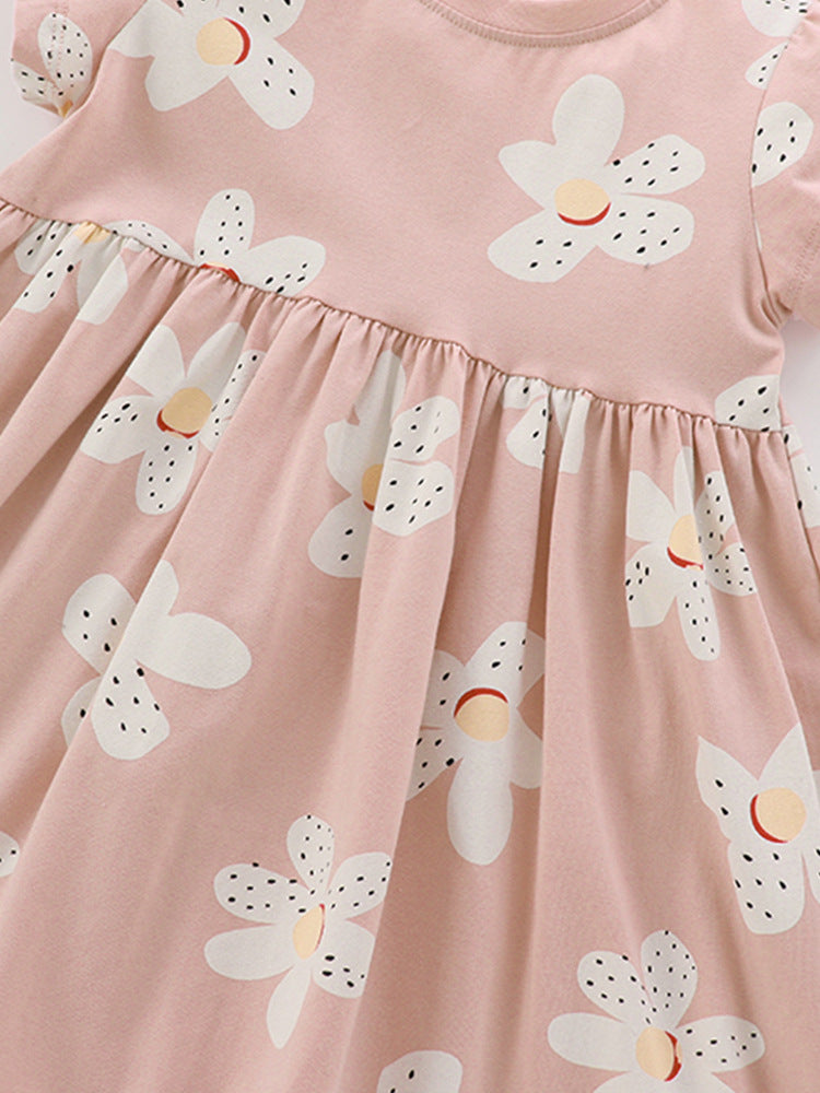 Girls Dress Flower - Soft Summer Wear(6-12y)
