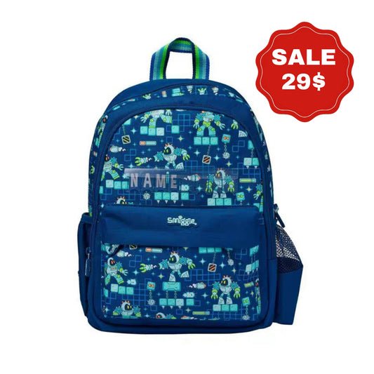 Smiggle Small Backpack Game Design 38cm KG1-KG3