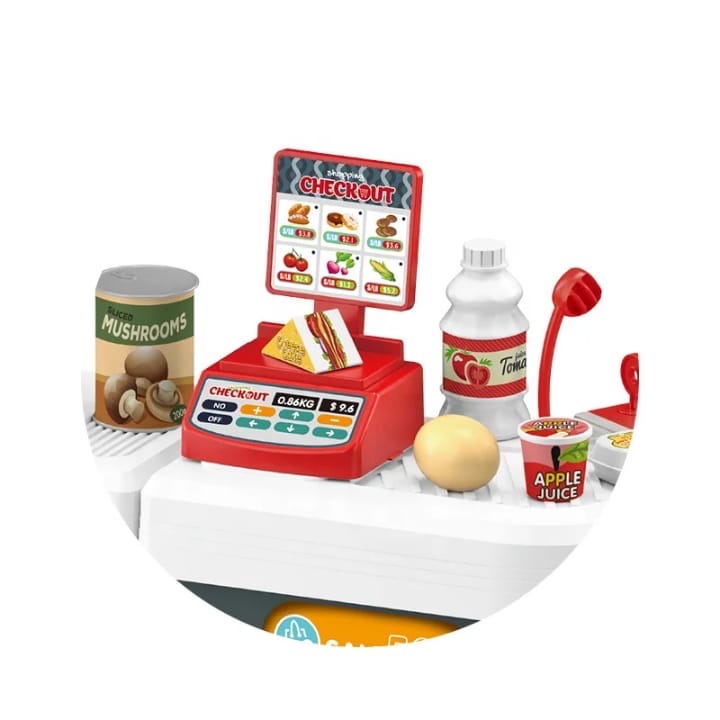 Market Store Play At Home 81 Pcs