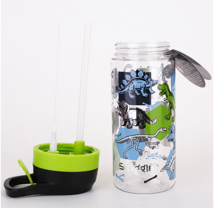 Smiggle Water Bottle - Dinosaur | 440ml