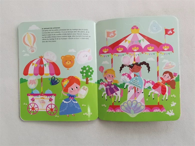 100 Autocollants Repositionnables - French Book | Soft Cover | 3+