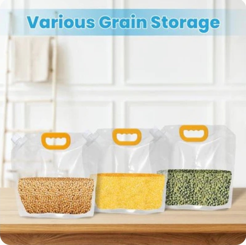 Stand-Up 2.5L / 5L Beverage Carry Pouch Bag Clear Food Grade With Side Spout