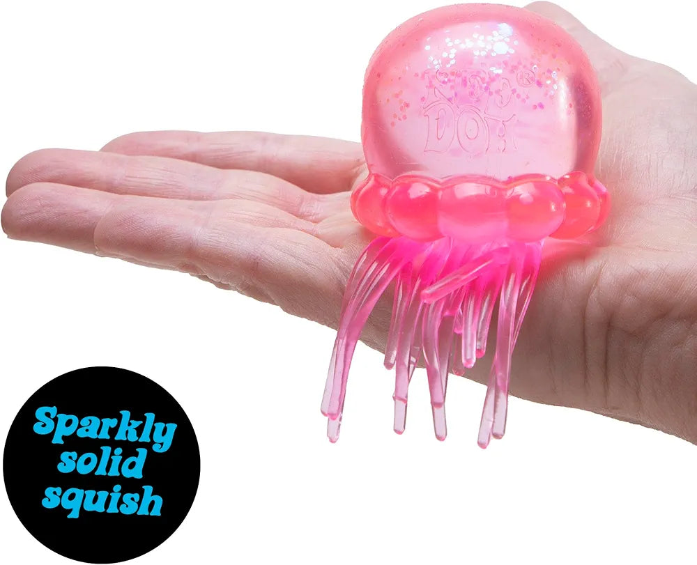 NeeDoh Squishy Jellyfish Sensory Toy – 3 colors | 3+