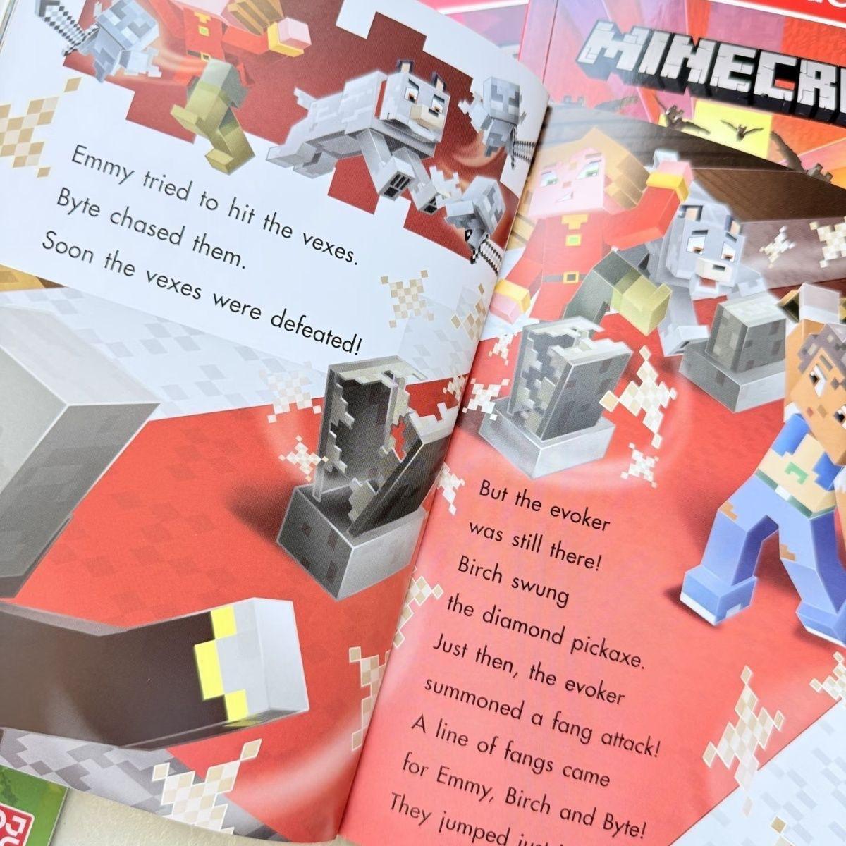 Young Readers Level 2 Minecraft 6 Books Set | Soft Cover | 4+