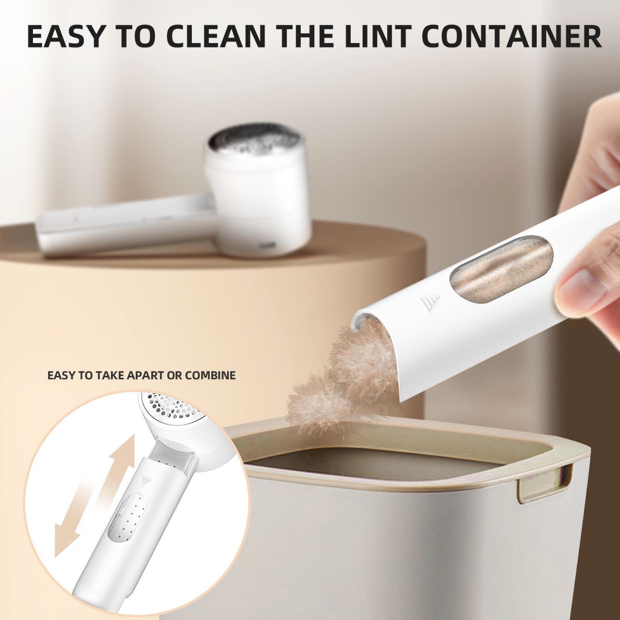 Electric Lint Remover Portable Rechargeable Machine