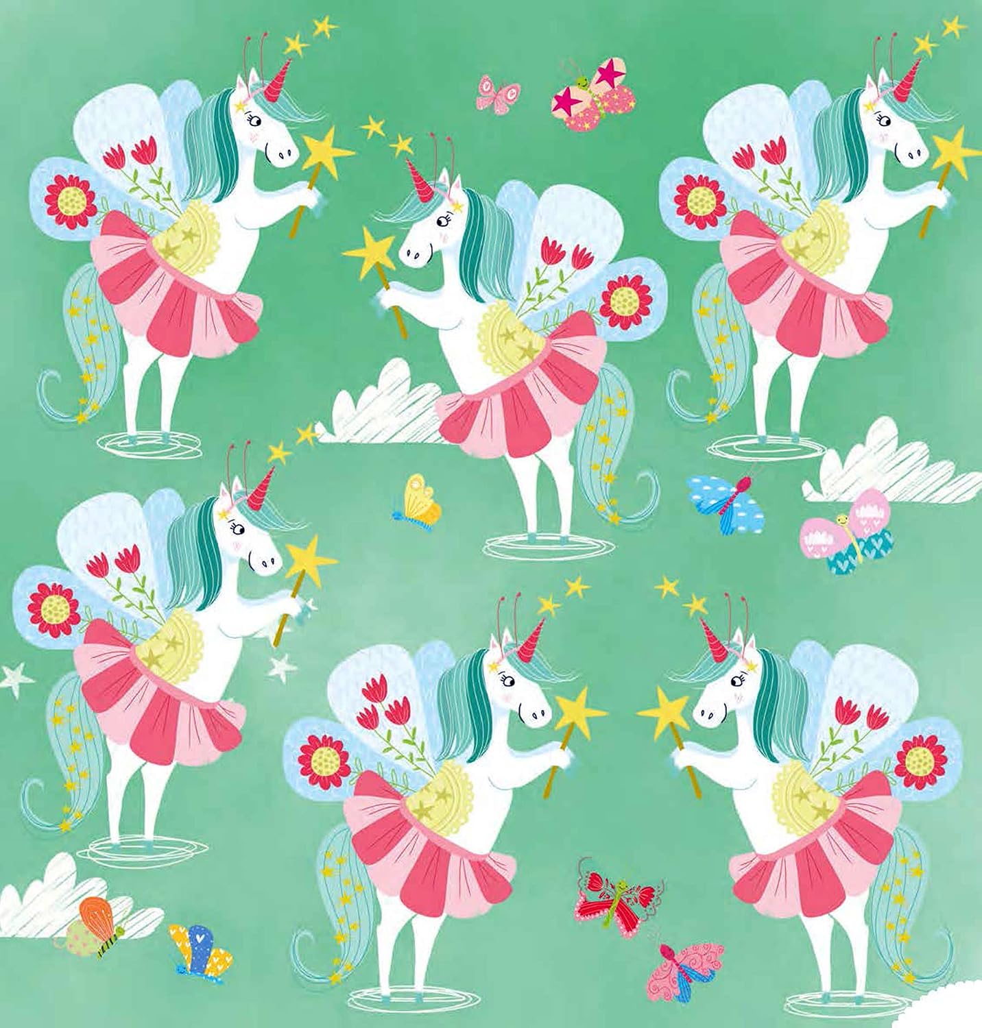 Magical Unicorn Spot the Differences Activity Book