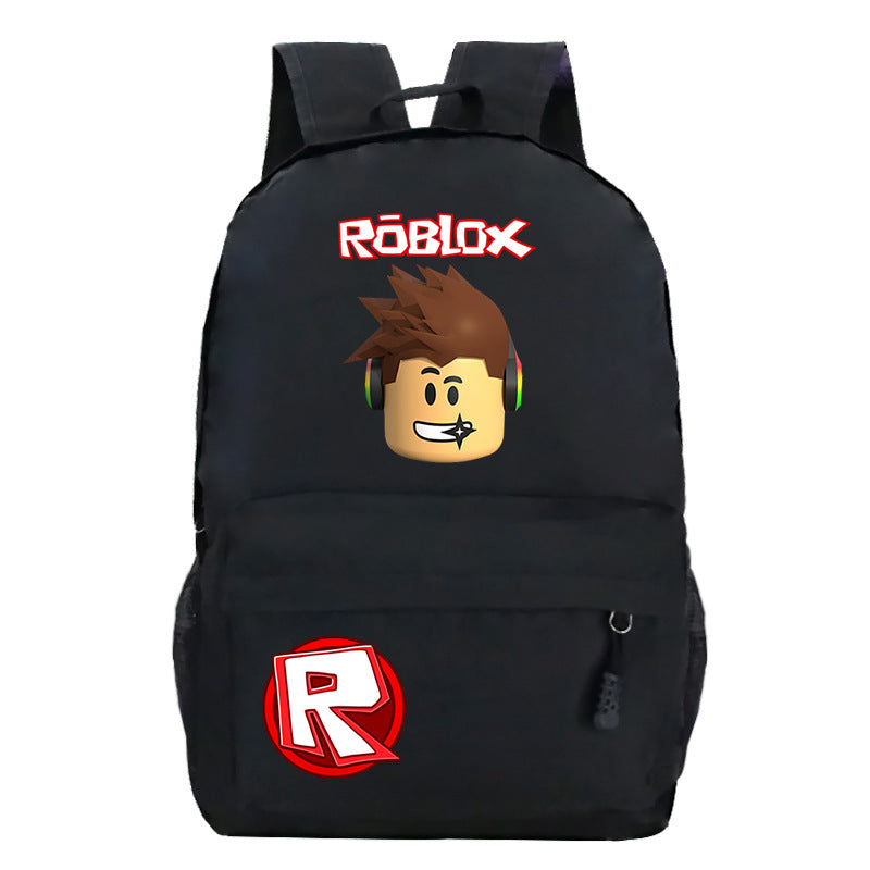 Roblox Gamer Backpack – Black & Galaxy Design | 40 cm