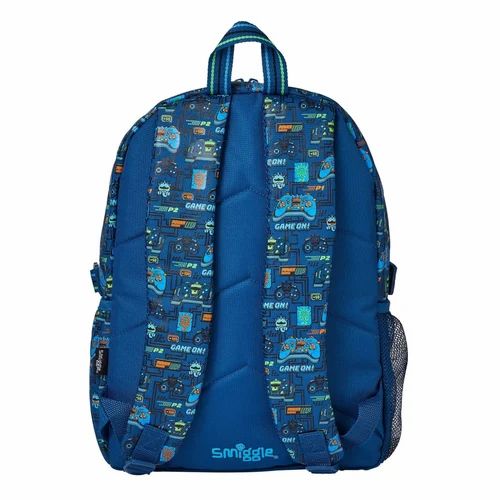 Smiggle Backpack Blue Game On | 42cm | G1-G3