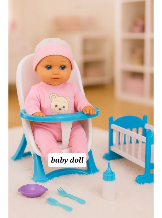 Baby Doll Set Toy For Kids | 18m+