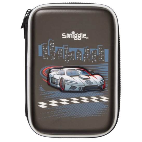 Smiggle Pencil Case | Hardtop | Car Racing